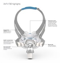 Load image into Gallery viewer, ResMed AirFit F30 CPAP Full Face Mask